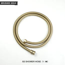 GobekUsa Brass Handheld Shower Head in Brushed Golden Finish