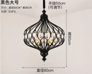 GobekUsa Art Design Crystal LED Pendant Lights Modern Kitchen Bedroom Decor