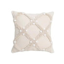 GobekUsa Geometric Waves Tufted Pillow Covers with Embroidered Tassels