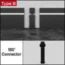 GobekUsa LED Skirting Aluminum Profiles: Brushed Gold/Black, Conner Baseboard, Diffuser, Stair, Floor, Wall Decor