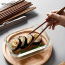 GobekUsa 5PCS Natural Wooden Chopsticks - Japanese Hotel Restaurant Special Chopsticks For Ramen Rice