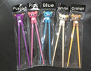 GobekUsa Kids' Bear Panda Cat Learning Chopsticks Set: Fun Training Gift for Children