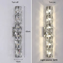GobekUsa K9 Crystal LED Wall Lamp: Modern Luxury Nordic Sconces for Home Lighting