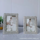 GobekUsa Diamond Metal Picture Frame: Fashionable Desktop Décor & Birthday Gift