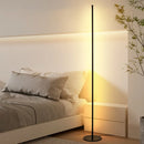 GobekUsa LED Floor Lamp 15W Aluminum Iron Paint Black/White Living Room Bedroom Lighting