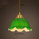 GobekUsa Green Glass LED Pendant Light for Home, Restaurant, Bar, and Loft Style Decor.