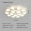 GobekUsa Ginkgo Biloba LED Ceiling Lamp Dimmable Minimalist Modern Indoor Light Fixtures