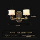 GobekUsa All Copper Marble Jade Chandelier: Luxury Living Room Hall Bedroom Lighting