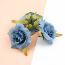 GobekUsa Artificial Silk Roses Head Set for Wedding Home Decor DIY Wreath & Christmas