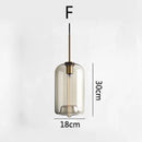 GobekUsa Glass Chandelier: Nordic Minimalist, Net Red Design for Restaurant, Bar, Cafe, Clothing Store.