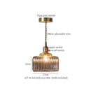 GobekUsa Lotus Leaf Glass LED Pendant Light - Japanese Style Loft Bar Living Dining Bedroom