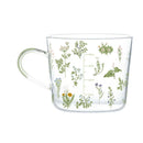 GobekUsa 500ml Glass Mug with Handle and Scale for Breakfast Milk at Home or Office
