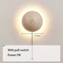 GobekUsa Cave Stone Yellow Wall Lamp for Bedroom Ambiance - Nordic Style Lighting