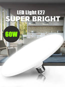 GobekUsa LED Round UFO Ceiling Light Bulb 220V Super Bright Indoor Lighting