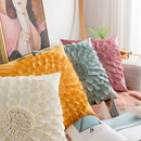 GobekUsa Handmade Flower Cushion Cover - Light Luxury Decorative Pillows