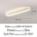 GobekUsa LED Strip Ceiling Lights for Bedroom Hallway Living Room Decor