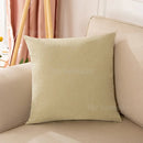 GobekUsa Cotton Linen Pillow Cover Set for Home Decor - Plain Cushion Covers