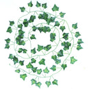 GobekUsa Green Silk Hanging Christmas Garland for Home and Garden Decor