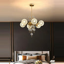 GobekUsa Gold Chrome Bubble Ceiling Chandelier: 2025 Trend Hanging Lamps for Living Room