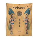 GobekUsa Constellation Tarot Tapestry: Retro Modern Woman Wall Hanging & Room Decor