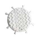 GobekUsa Candy Boho Tufted Round Lumbar Pillow Cover Set