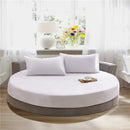 GobekUsa Cotton Round Fitted Bed Sheet Set with Pillowcases