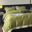 GobekUsa Jacquard Bedding Set - Lyocell Cotton Bed Linens, Sheet, Pillowcase, Quilt Cover