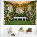 GobekUsa Garden Landscape Tapestry Wall Hanging Natural Boho Home Decor Scenery Art