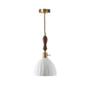 GobekUsa Ceramic LED Hanging Pendant Light - Modern Nordic Design for Home Decor