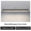 GobekUsa Black Linear LED Ceiling Light for Aisle, Bedroom, Dining, Living Room – Minimalist Design