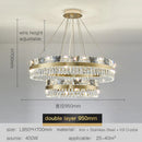 GobekUsa Crystal Butterfly Living Room Lamp: Luxury Postmodern Dining Room Lighting