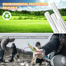 GobekUsa Clear Glass Smoothie Straws 4-Pack, 12mm Wide for Boba Bubble Tea & Milkshakes