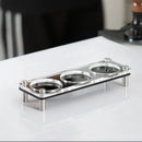 GobekUsa Acrylic Coffee Bar Utensil Rack & Powder Press Set