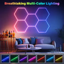 GobekUsa LED Hex Garage Light with Remote Control