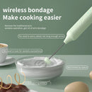 GobekUsa Electric Milk Frother 3 Speeds Coffee Mixer Egg Beater Foam Maker