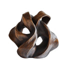 GobekUsa Gold Geometric Abstract Resin Ring Figurines for Stylish Home Decor