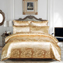 GobekUsa Jacquard Luxury Bedding Set - King Size Duvet Cover & Bed Quilts - High Quality Home Textile