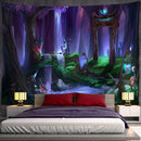 GobekUsa Jungle Animal Tapestry Wall Hanging: Bohemian Style Home Decor & Children's Room Art