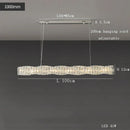 GobekUsa Glass Chandelier LED Ceiling Light Fixture Modern for Living Room Hotel Dining Hall