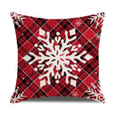 GobekUsa Christmas Snow Elk Pillow Cover for Festive Home Decor