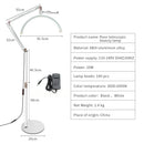 GobekUsa LED Moon Beauty Floor Lamp for Eyebrow Tattoo & Eyelash Extensions