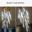 GobekUsa Crystal LED Ceiling Chandelier for Luxury Home Décor
