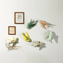 GobekUsa Flying Bird Ceramic Wall Ornament Simulation Room Decoration Indoor Accent