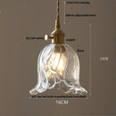 GobekUsa LED Pendant Lamp Clear Glass Sconce Modern Minimalism Stair Light