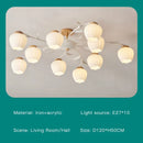 GobekUsa Branch Ceiling Chandelier: Modern LED Pendant Lights for Living Room Bedroom Decor
