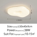 GobekUsa Cloud Cookie LED Chandeliers Modern Minimalist Children's Room Bedroom Lamp