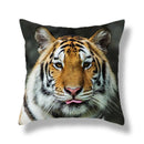 GobekUsa Brave Tiger Pattern Print Pillowcase, Super Peach Skin Cushion Cover
