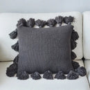 GobekUsa Knit Cushion Cover 45*45cm Soft Solid Pillow Case for Sofa Bed Nursery