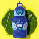 GobekUsa Cartoon Animals Insulated Stainless Steel Mug with Silicone Sleeve