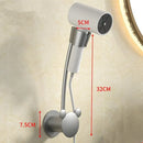GobekUsa Bathroom Hair Dryer Holder Wall Mount Storage Rack